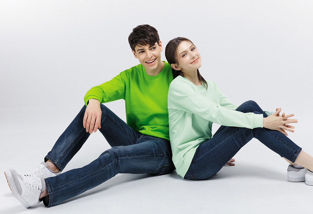 UNIREX157000A-특양면 맨투맨