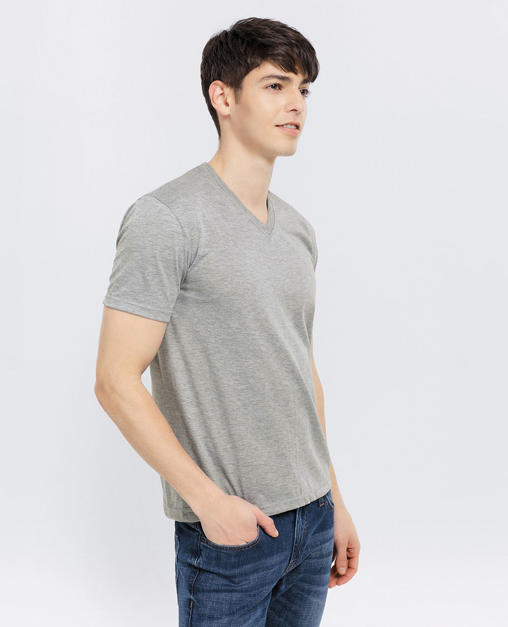 UNIREX602000-30수 V넥